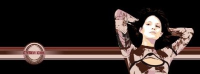 Cyber Girl - Wallpaper tutoriál